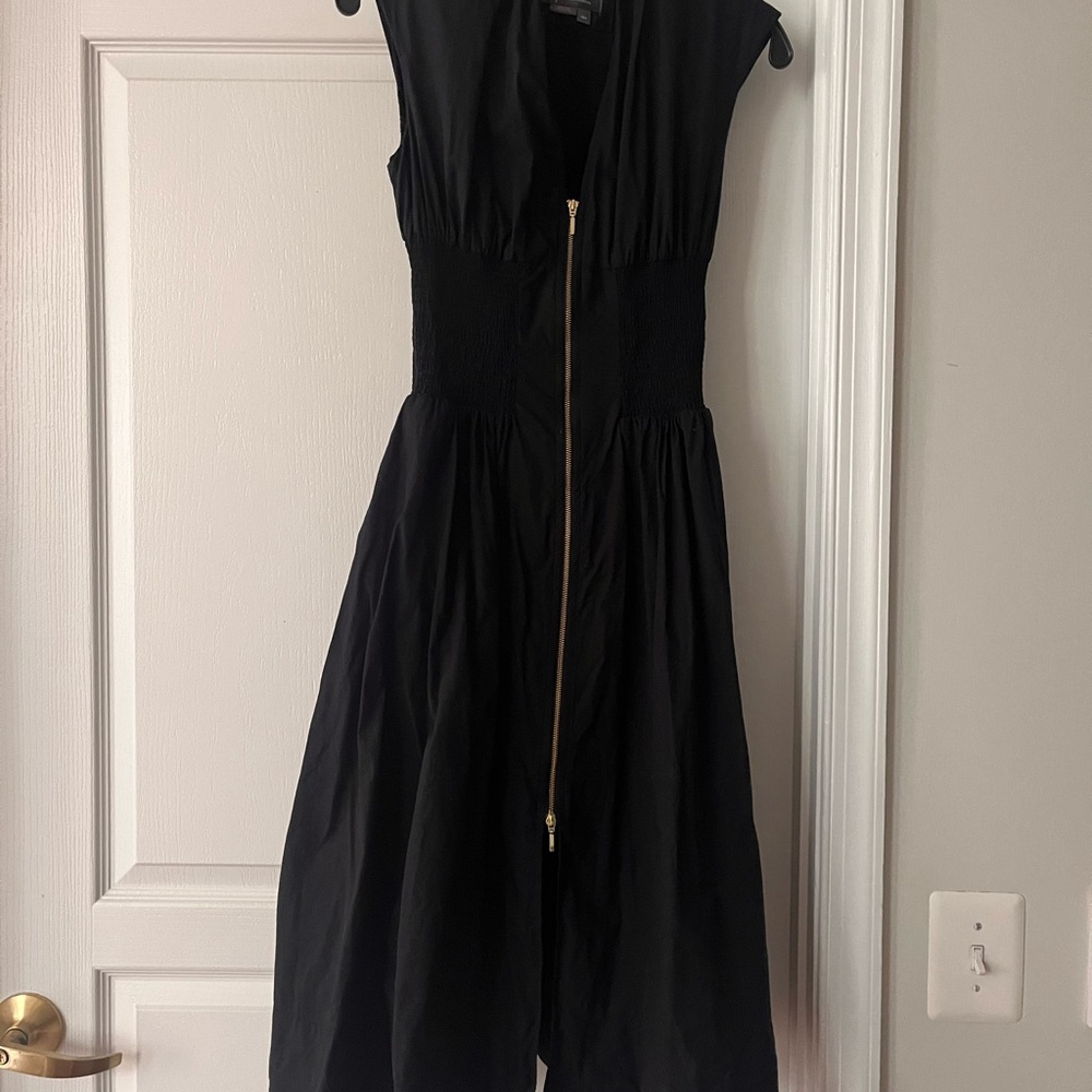 Anthropologie Black Midi Dress - Picture 6 of 6